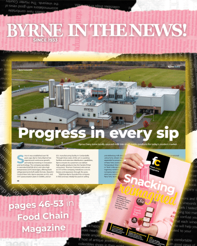 Byrne featured in Food Chain Dec 2025