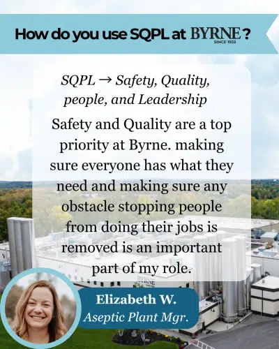 Byrne Dairy Employee Spotlight: Elizabeth Watson